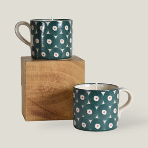 Berry Candle Mug Pair